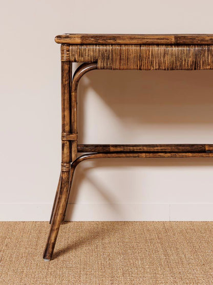 Veracruz Rattan Desk