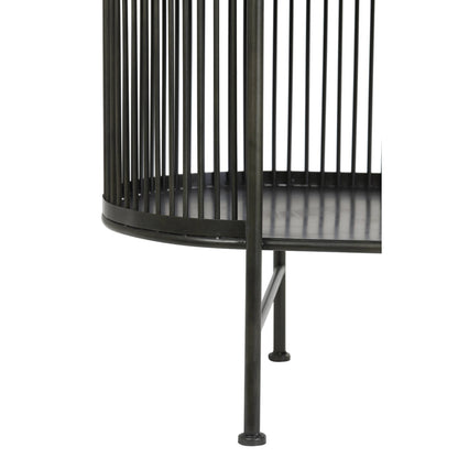 Yinthe Open Black Cabinet Large