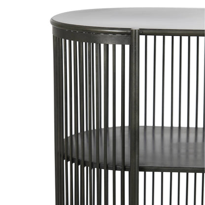 Yinthe Open Black Cabinet Small