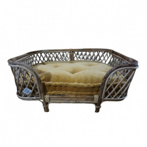 Rattan Pet Bed – Sam