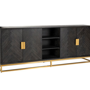 Blackbone Gold  4 Doors Sideboard