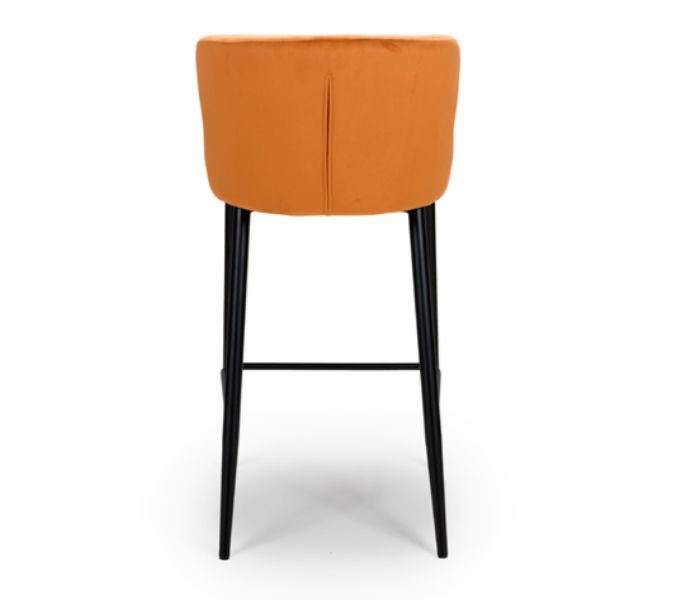 Burnt orange sales bar stool