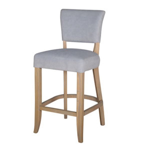 Duke Light Grey Bar Stool
